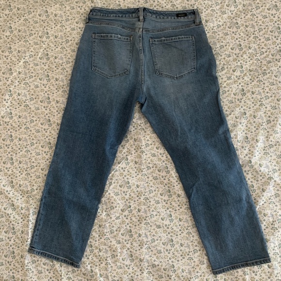 Liverpool Los Angeles Liv Non Skinny Skinny Distressed Cropped Jeans 10/30 - Picture 3 of 11